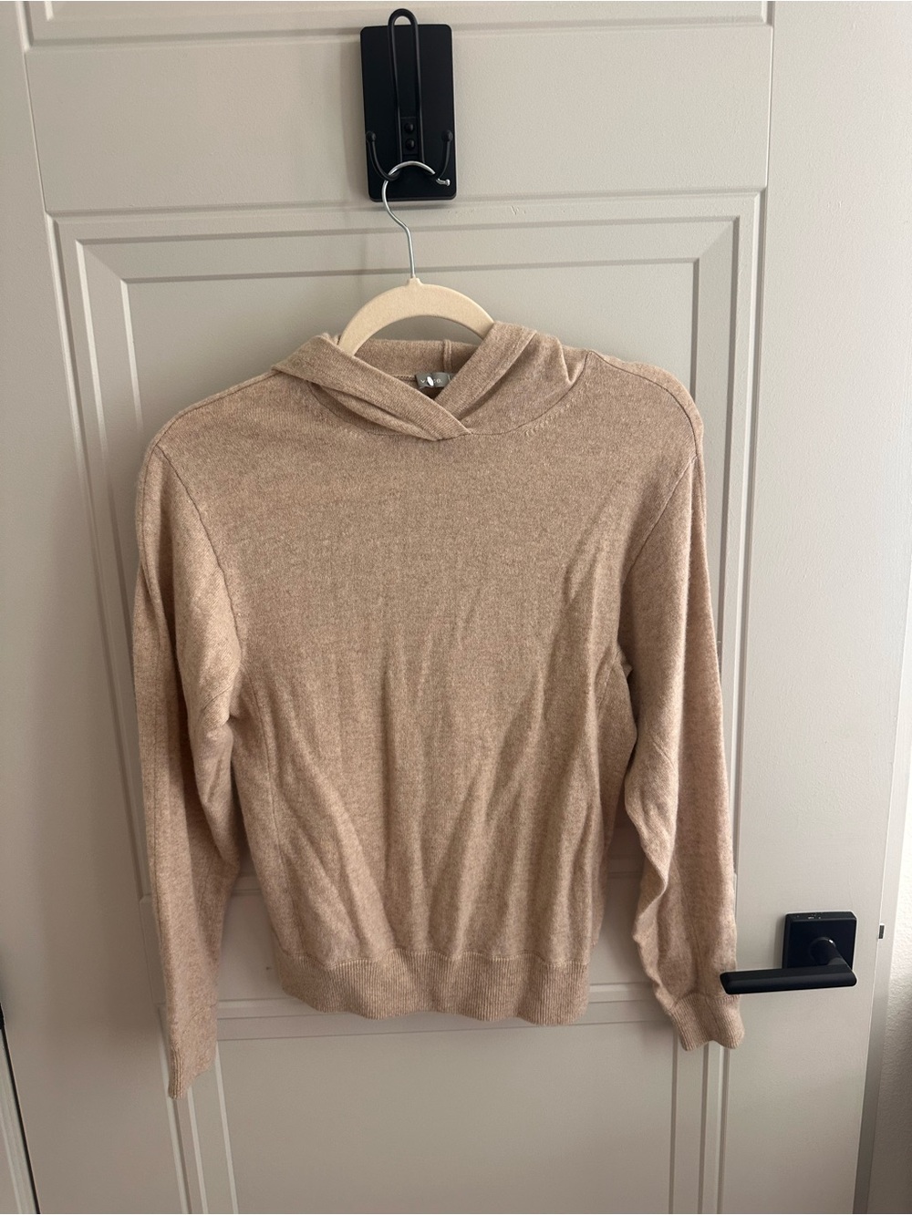 Vince Lightweight Hooded Sweater - Beige